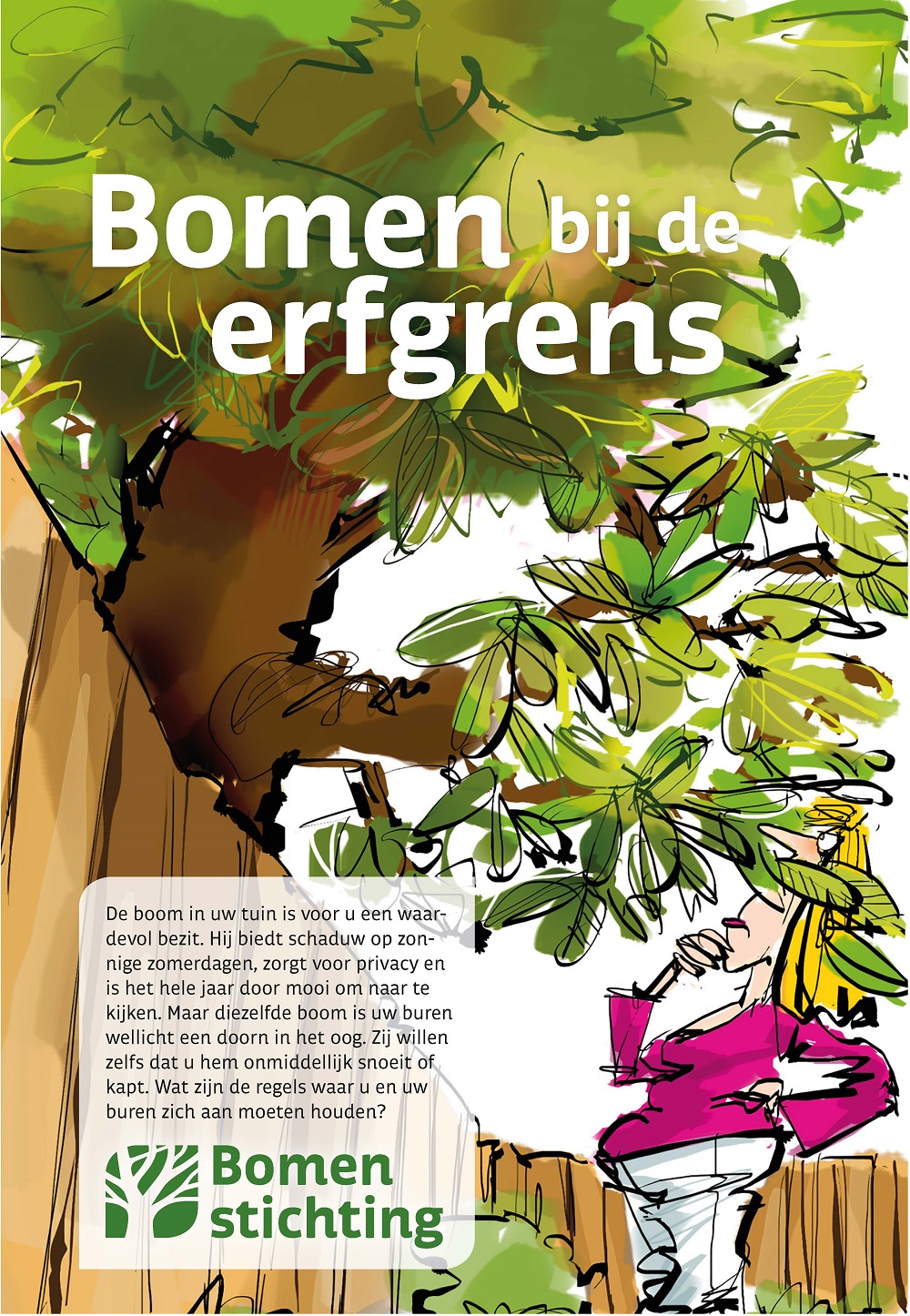 bomen bij de ergrens