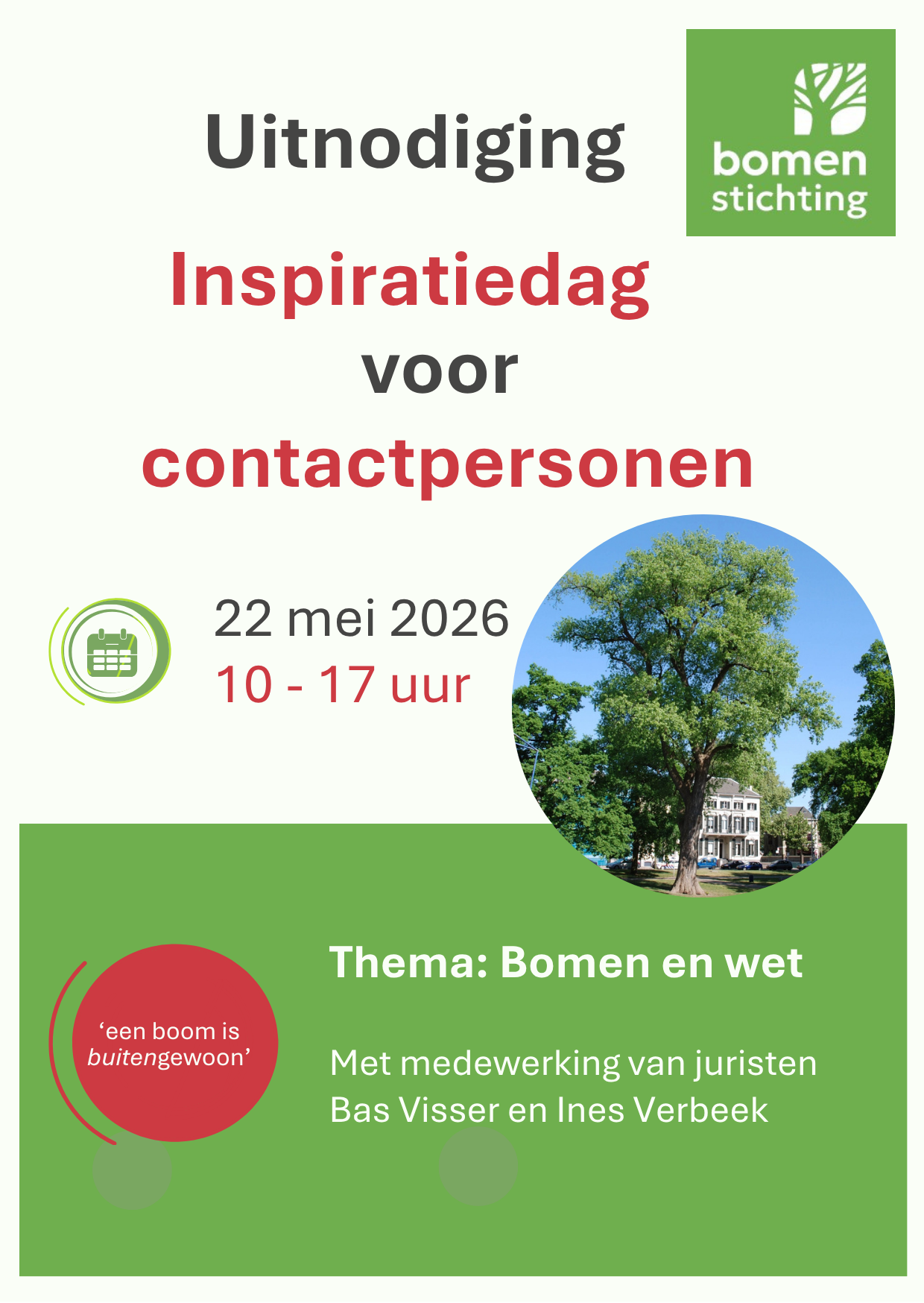 uitnodiging contactpersonendag