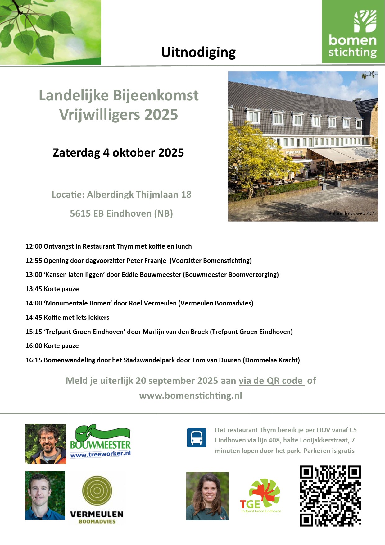 uitnodiging vrijwilligersdag